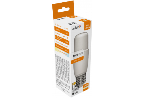 Bec LED Bright Stick T37 9.5W E27 NW Avide