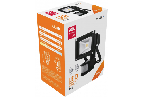 LED Reflektor 10W NW Mozgásérzékelős PIR