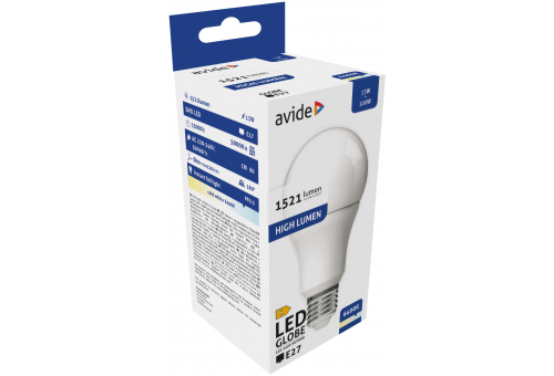 Bec LED Globe A60 13W E27 CW Avide