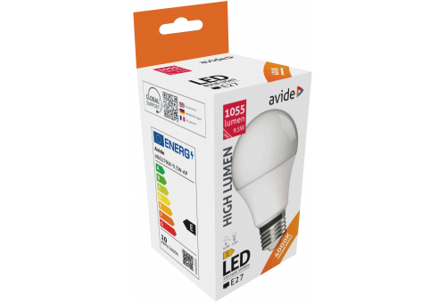 LED Globe A60 9.5W E27 NW