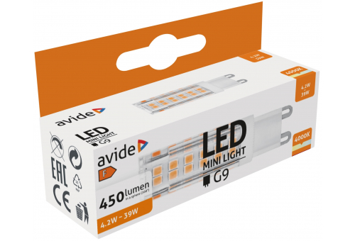 LED 4.2W G9 NW horizontal