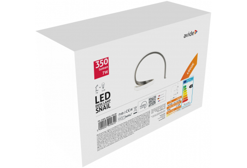 LED Asztali Lámpa Snail 7W NW