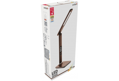 LED Desk Lamp Office Leather Calendar Nathan Brown 6W