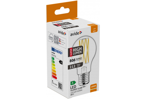 LED Filament Birnenform 3.8W E27 NW 4000K Super Hohe Lichtausbeute