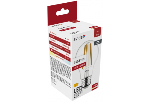 LED Filament Birnenform 9W Dimmbar E27 WW 2700K