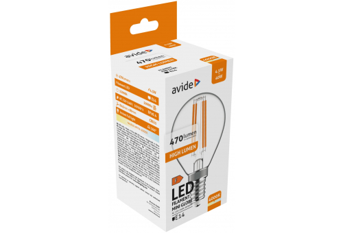 LED Filament Mini Birnenform 4.5W E14 NW 4000K