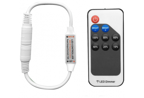 LED Streifen 12V 144W Dimmer 9 Tasten RF Fernbedienung und Controller