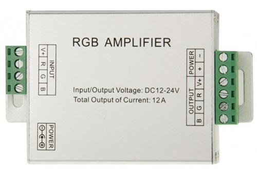 LED Streifen 12V 144W RGB Signalverstärker