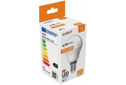 LED Birnenform Mini G45 4.5W E14 NW 4000K