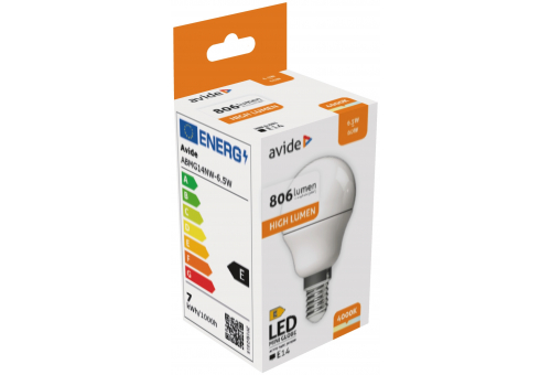 LED Birnenform Mini G45 6.5W E14 NW 4000K