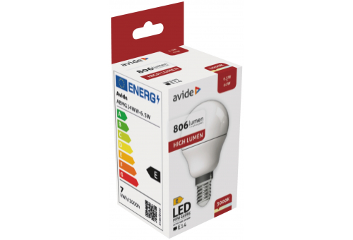 LED Birnenform Mini G45 6.5W E14 WW 3000K