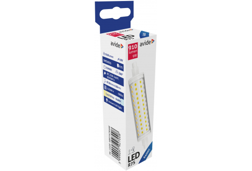 Bec LED liniar 9W R7S 20x118mm CW Avide