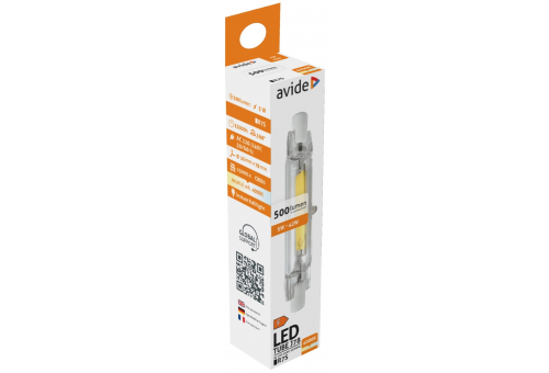 Avide LED 5W R7S 16x78mm NW 4000K