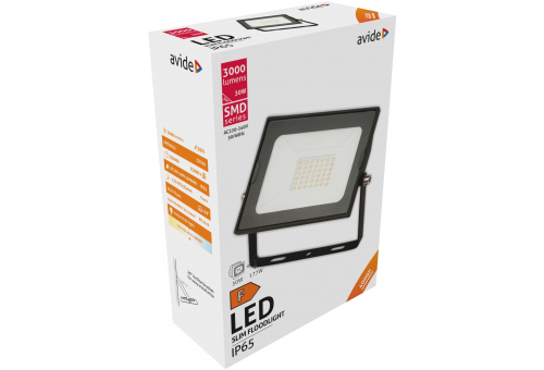 LED Flutlichter Slim SMD 30W NW 4000K