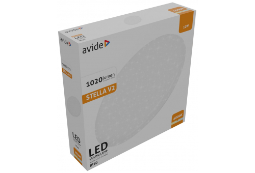 LED Deckenleuchte Stella V2 12W 280*65mm NW 4000K