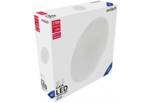 LED Deckenleuchte Gaia 18W 330*105mm CW 6400K