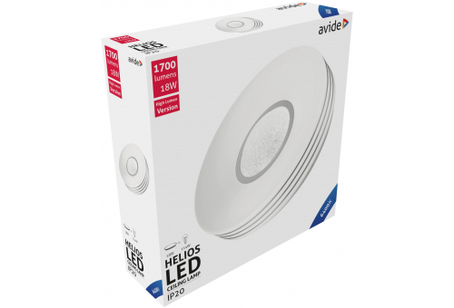 LED Deckenleuchte Helios 18W 330*95mm CW 6400K