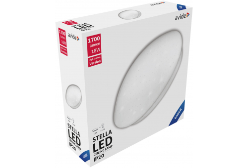 LED Deckenleuchte Stella (Csillagos) 18W 330*100mm CW 6400K