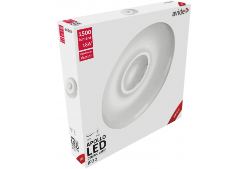 LED Luz de teto Apollo 18W 348*62mm WW