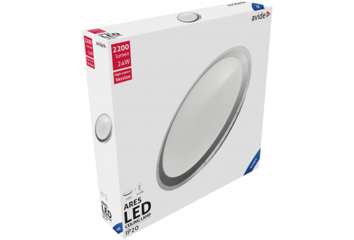 LED Deckenleuchte Ares 24W 430*90mm CW 6400K