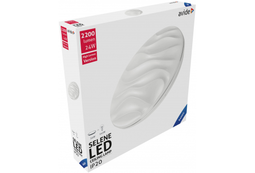 LED Luz de teto Selene 24W 380*70mm CW