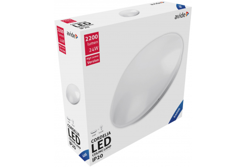 LED Luz de teto Cordelia 24W 380*110mm CW