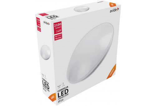 LED Mennyezeti Lámpa Cordelia 24W 380*110mm NW