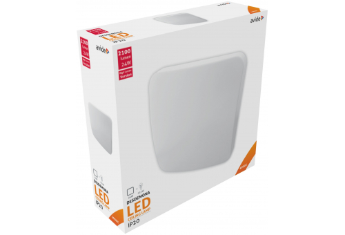 LED Luz de teto Quadrado Desdemona 24W 380*110mm NW