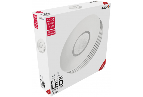 LED Luz de teto Helios 24W 380*95mm WW