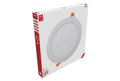 Plafonieră LED încorporabilă 24W WW Rotundă Aluminiu Avide