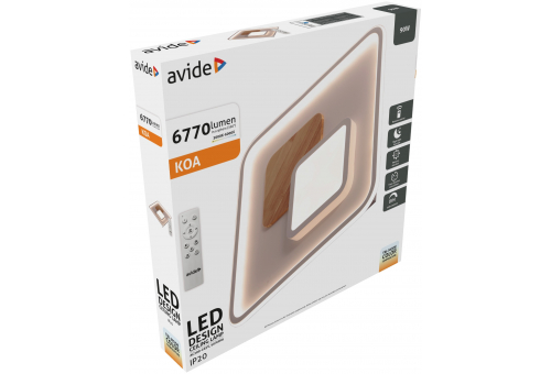 Avide Design Oyster Koa 90W with RF remote