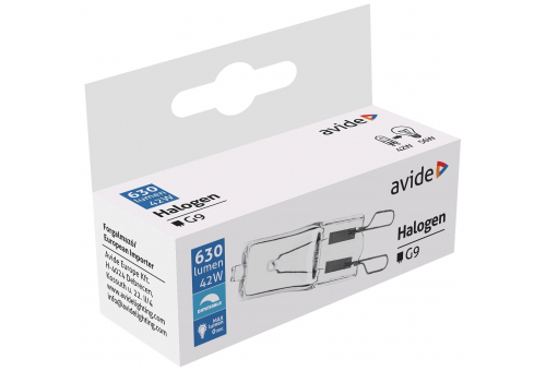 Bec Halogen G9 42W 2000h Avide