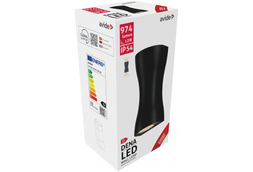 Vonkajšia nástenná lampa Dena LED 12W WW IP54