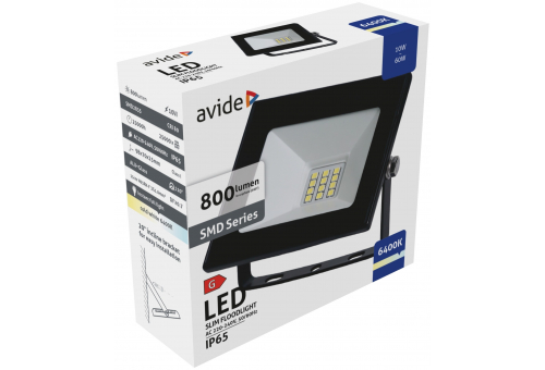 Reflector Slim LED SMD 10W CW Avide Value