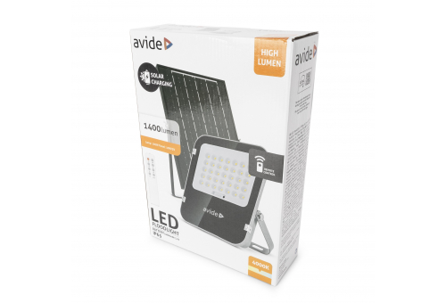 LED Szolár Reflektor NW 4000K, 100W, Szétválasztható Panel 10W/5V, Cserélhető akkumulátor, IP65, Távirányítóval